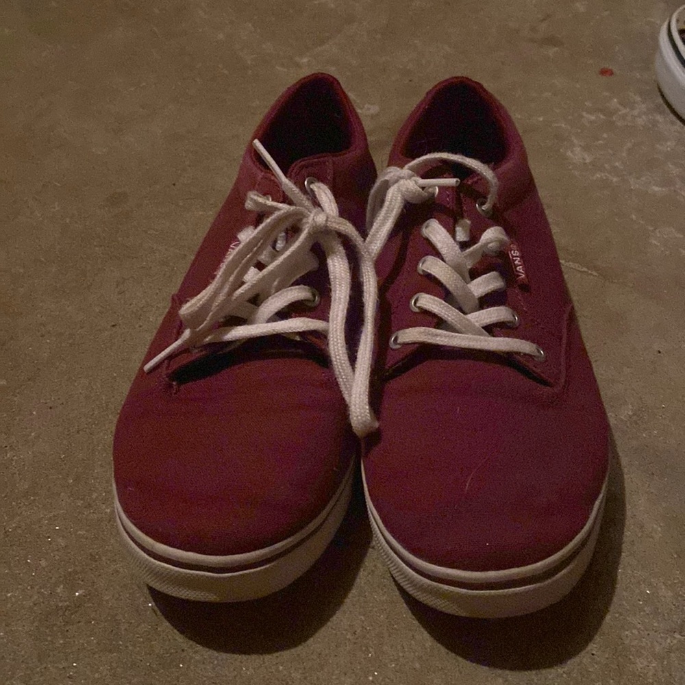 Maroon Vans